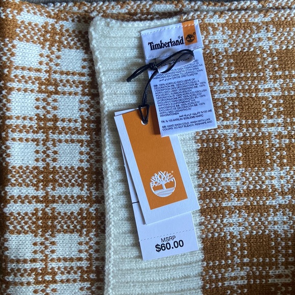 TIMBERLAND PLAID SCARF - Picture 3 of 5